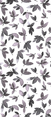Store enrouleur à feuilles rose foncé