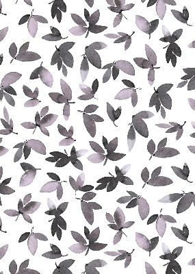 Store enrouleur à feuilles rose foncé