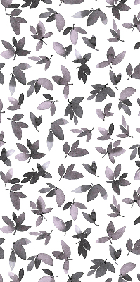 Store enrouleur à feuilles rose foncé