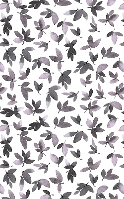 Store enrouleur à feuilles rose foncé