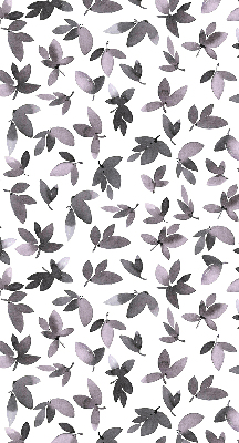 Store enrouleur à feuilles rose foncé