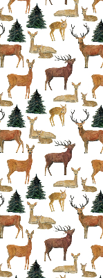 Cerfs et chevreuils pour store intérieur