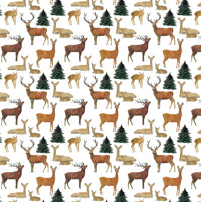 Cerfs et chevreuils pour store intérieur