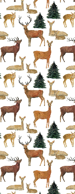 Cerfs et chevreuils pour store intérieur