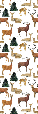 Cerfs et chevreuils pour store intérieur