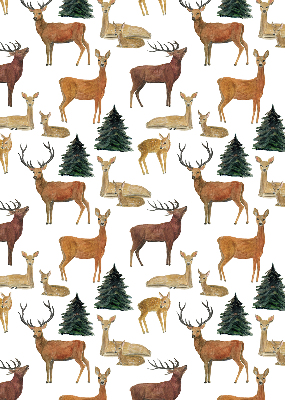 Cerfs et chevreuils pour store intérieur
