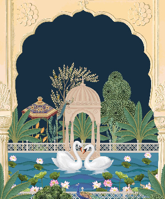 Jardin intérieur fenêtre
