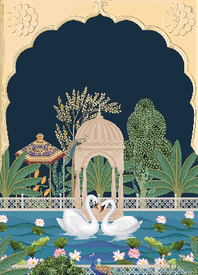 Jardin intérieur fenêtre