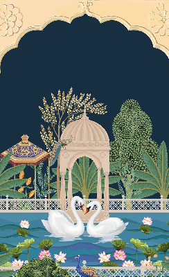 Jardin intérieur fenêtre
