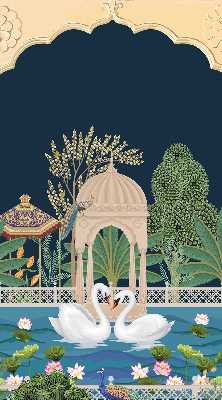 Jardin intérieur fenêtre