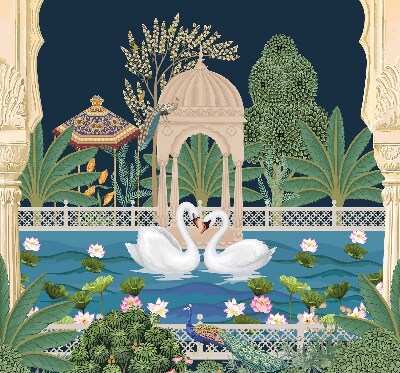 Jardin intérieur fenêtre