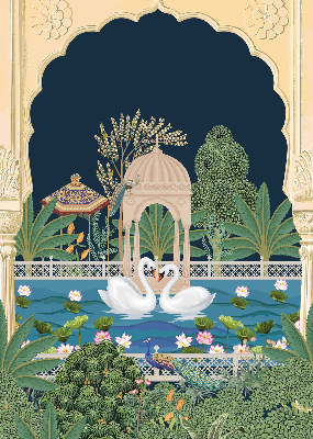 Jardin intérieur fenêtre