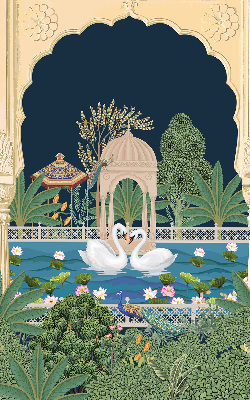 Jardin intérieur fenêtre