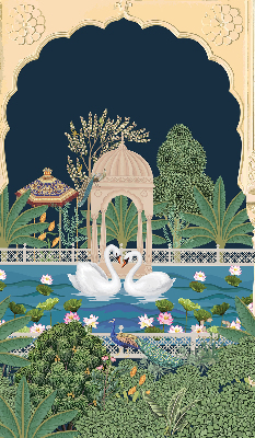 Jardin intérieur fenêtre