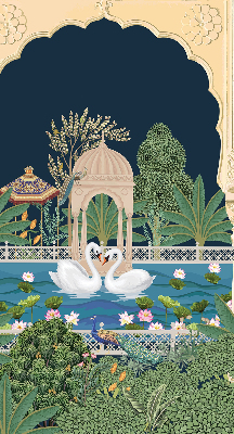 Jardin intérieur fenêtre