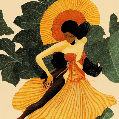 Store enrouleur de danseur