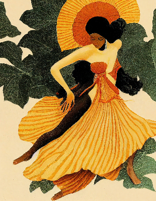 Store enrouleur de danseur