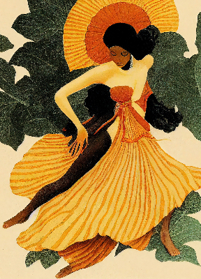 Store enrouleur de danseur