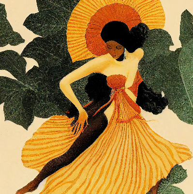 Store enrouleur de danseur