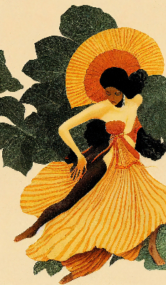 Store enrouleur de danseur