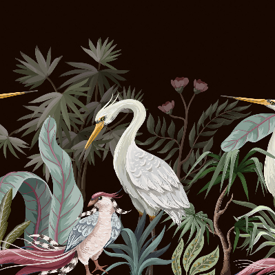 Oiseaux dans les feuilles pour intérieur