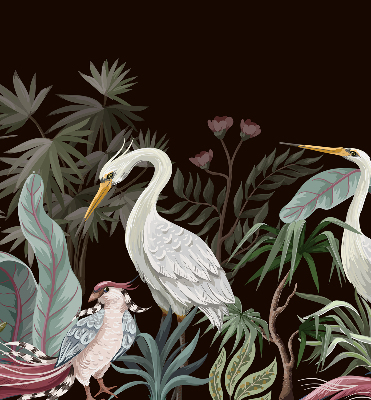 Oiseaux dans les feuilles pour intérieur
