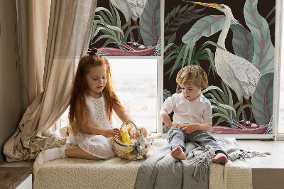 Oiseaux dans les feuilles pour intérieur