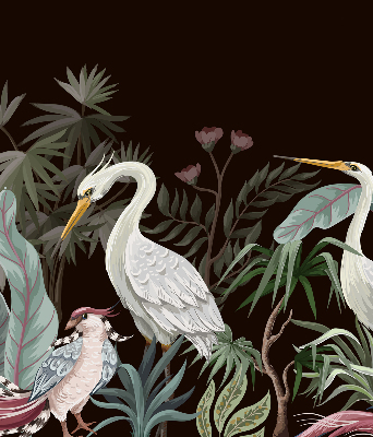 Oiseaux dans les feuilles pour intérieur