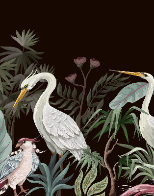Oiseaux dans les feuilles pour intérieur