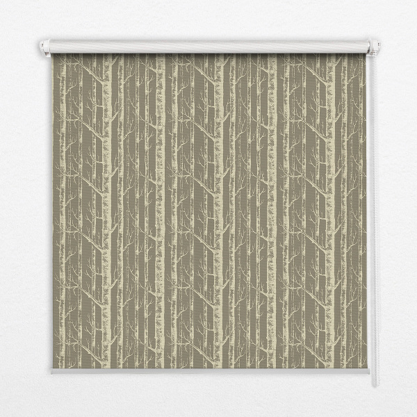 Troncs d'arbres pour fenêtre d'intérieur
