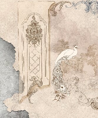 Oiseaux vintage pour intérieur