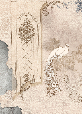 Oiseaux vintage pour intérieur