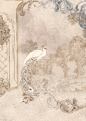 Oiseaux vintage pour intérieur
