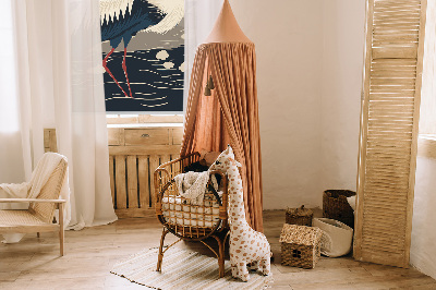 Store intérieur fenêtre dans l'eau