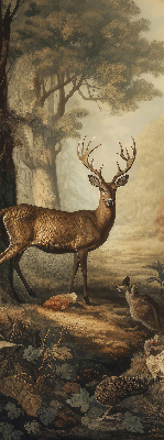 Store intérieur pour les animaux de la forêt