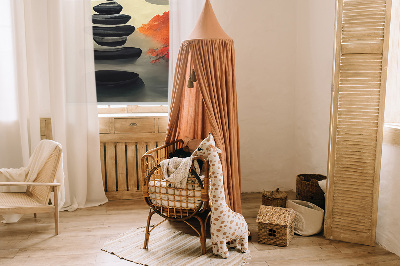 Store intérieur fenêtre montagne