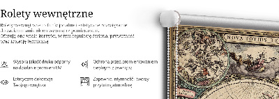 Store intérieur carte du monde