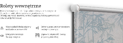 Store intérieur feuilles