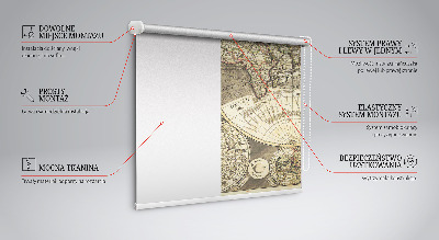 Store intérieur carte du monde