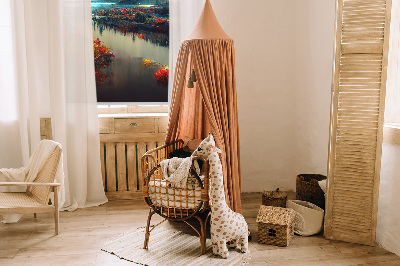 Store intérieur de Rivière au clair de lune