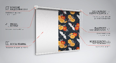 Fleurs et grues pour intérieur
