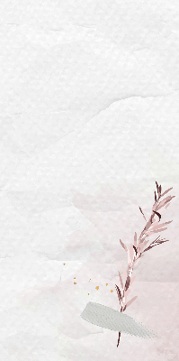 Store intérieur fenêtre pour un morceau de papier froissé