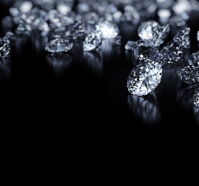 Store enrouleur occultant à motif diamants et paillettes
