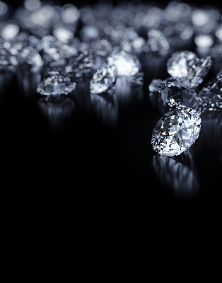 Store enrouleur occultant à motif diamants et paillettes