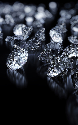 Store enrouleur occultant à motif diamants et paillettes
