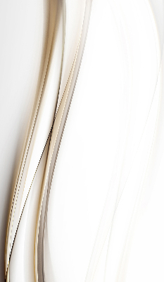 Store fenêtre intérieur avec motif de vague sur fond blanc
