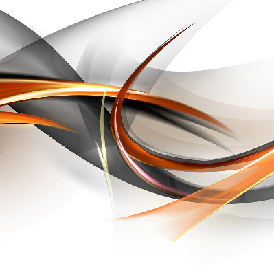 Store fenêtre intérieur avec motif de lignes orange