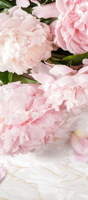 Store fenêtre intérieur fleurs