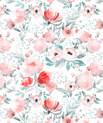 Store occultant fenêtre en coloris coquelicot rose