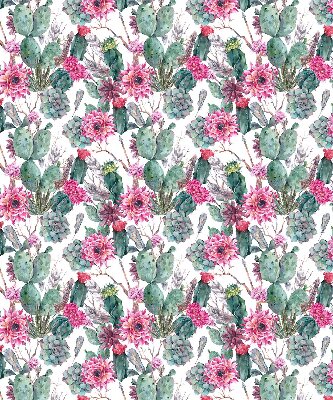 Store occultant fenetre de couleur fleur de cactus